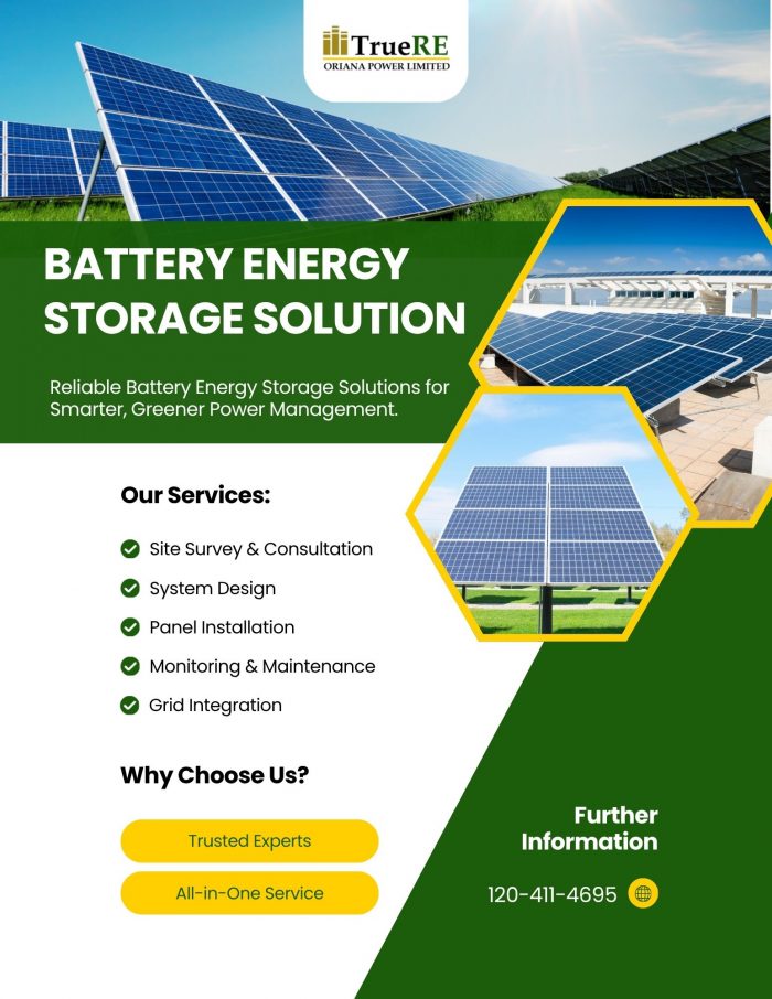Smart Battery Energy Storage Solution for Reliable Power