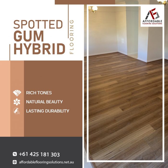 Spotted Gum Hybrid Flooring in Perth