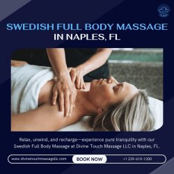 Swedish Full Body Massage in Naples, FL