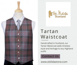 Tartan Waistcoat – Traditional Scottish Craftsmanship and Style