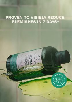 Clear, Fresh Skin Starts Here with Tea Tree Face Wash