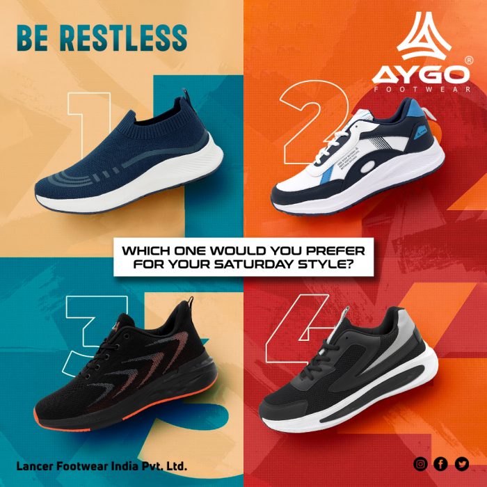 Buy Stylish Economical Sport Shoes in India – Aygo Footwear