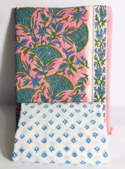 Shop Traditional Hand Block Print Cotton Top and Bottom Set Online