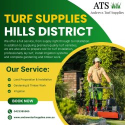 turf supplies hills district