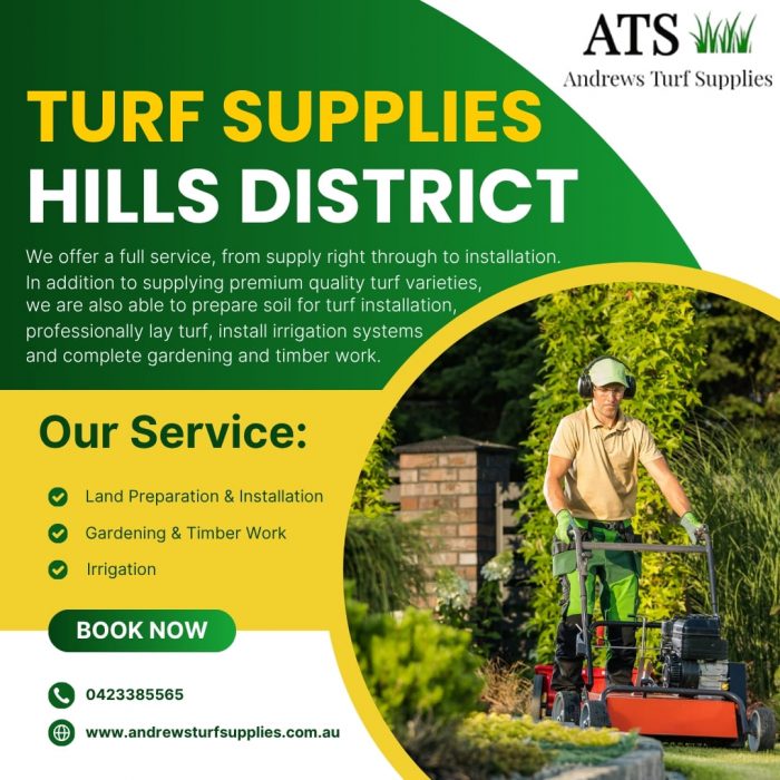 turf supplies hills district