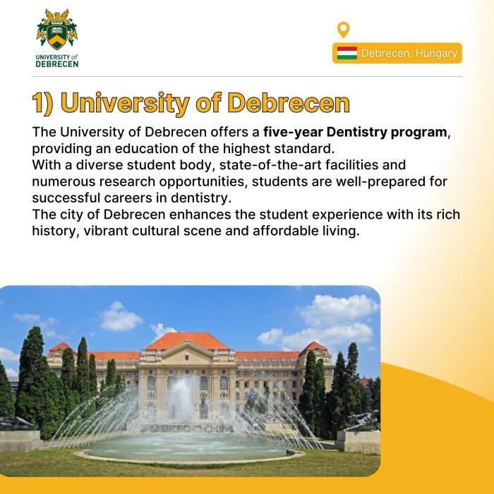 Study at University of Debrecen