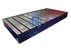 Flat Cast Iron Surface Plate With T-Slots