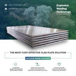Explosion Bonded Clad Plate