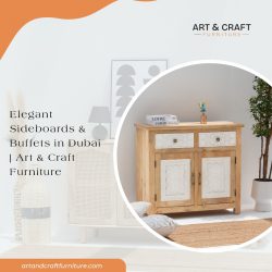 Elegant Sideboards & Buffets in Dubai | Art & Craft Furniture
