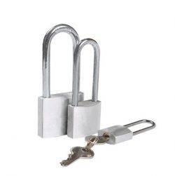 SOLID ALUMINUM PADLOCK