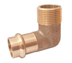 CC470K/CC499K Bronze Press 90°Elbow