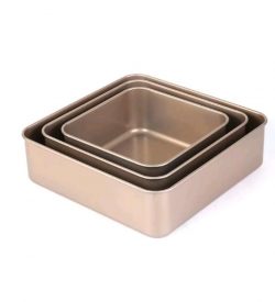 3 PCS Square Pan SET
