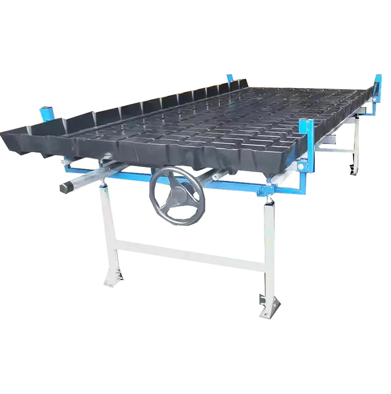 Black Grow Trays With Ebb And Flow Table