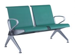 Optional color high grade airport PU waiting chair W9805
