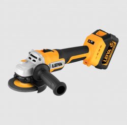 LEIYA-A1620 Lithium Electric Angle Mill Cutting Machine Power Tools 18V Angle Grinder 125mm Elec ...