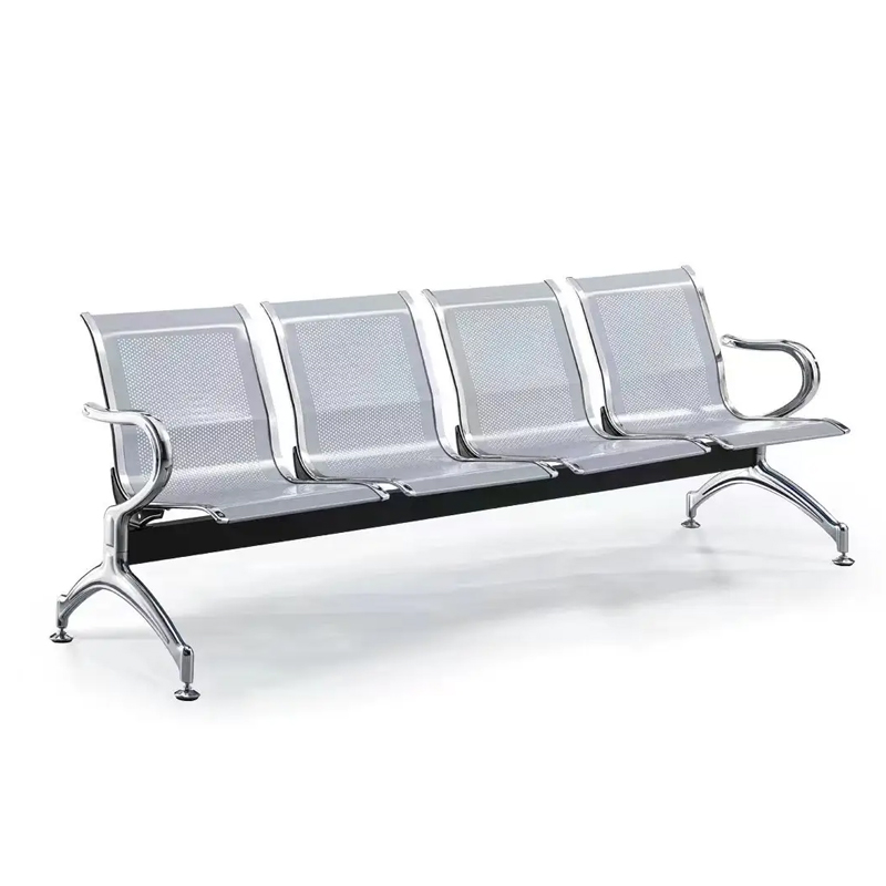 steel chair 3 seater