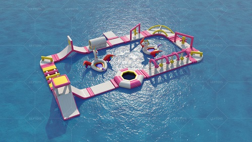unicorn small floating park