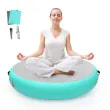 Inflatable tumbling mat air spot
