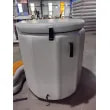 Portable round inflatable ice bath plunge tubs