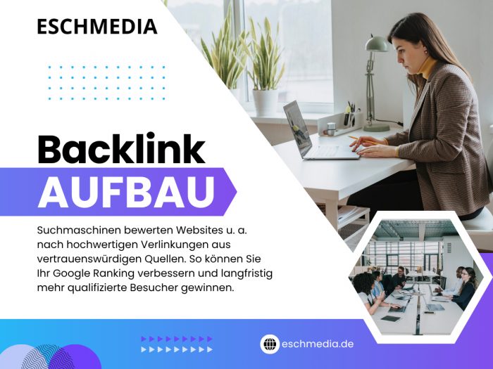 Backlink Aufbau