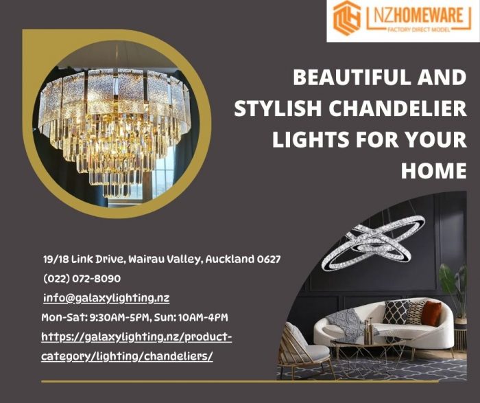 Beautiful and Stylish Chandelier Lights for Your Home