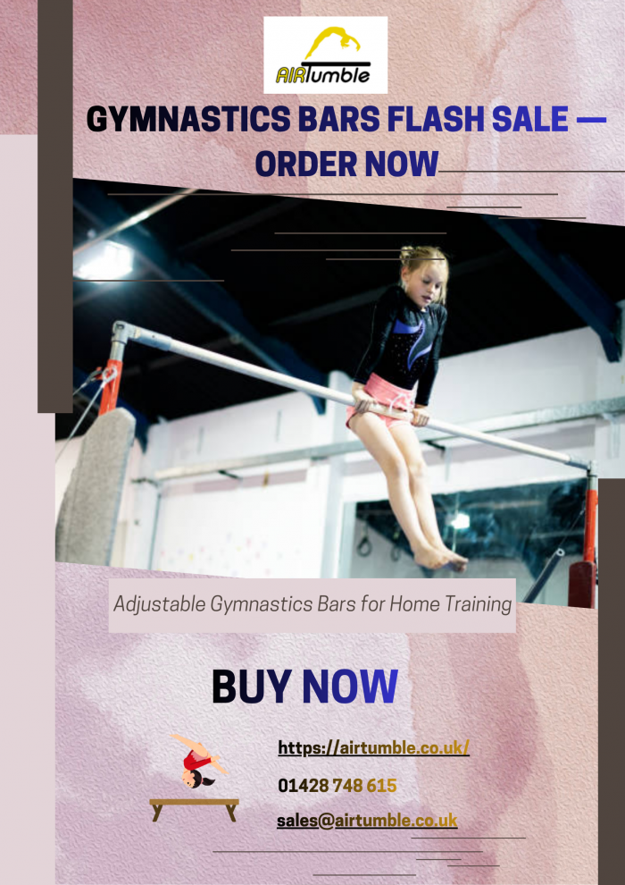 Buy Gymnastics Bars — Save Big Today