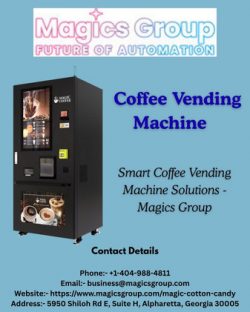 Smart Coffee Vending Machine Solutions – Magics Group