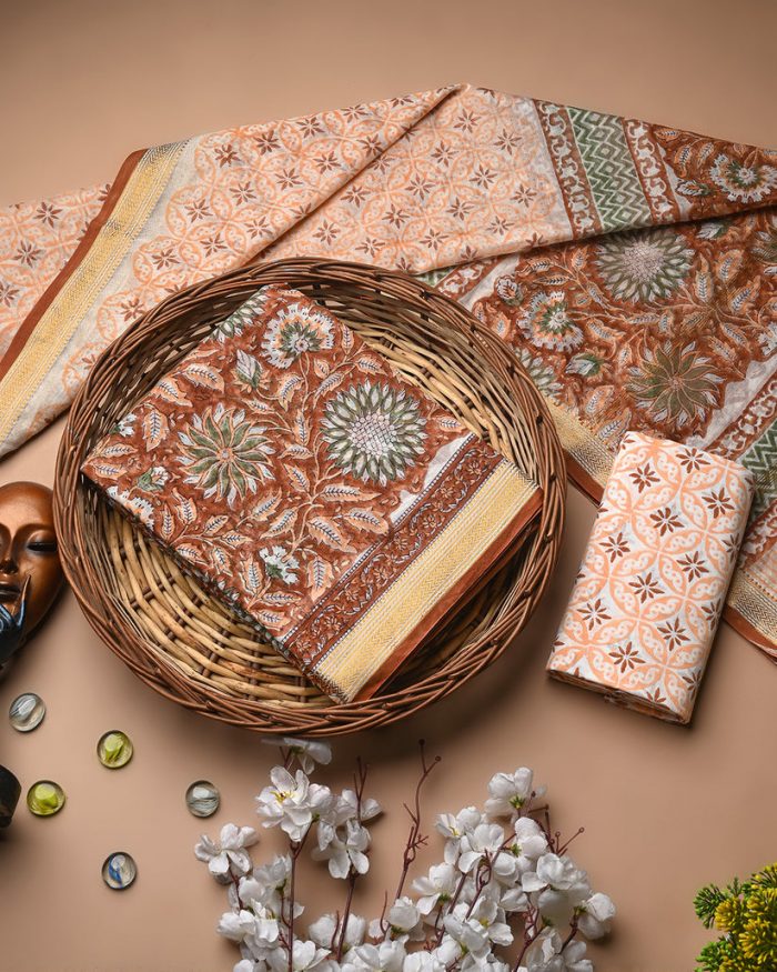 Buy Designer Bagru Print Suit Set for Every Occasion