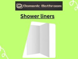 Durable Shower Liners by Domenic Bathroom Ware