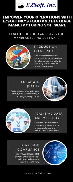 EZSoft Inc – Leaders in Food and Beverage Manufacturing Software
