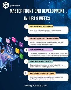 Kickstart Your Front-End Development Journey in Just 9 Weeks