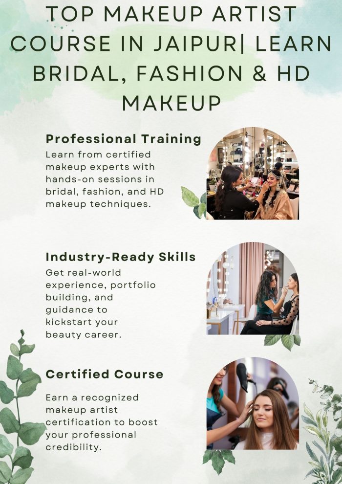 Top Makeup Artist Course in Jaipur| Learn Bridal, Fashion & HD Makeup