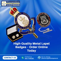 High-Quality Metal Lapel Badges – Order Online Today