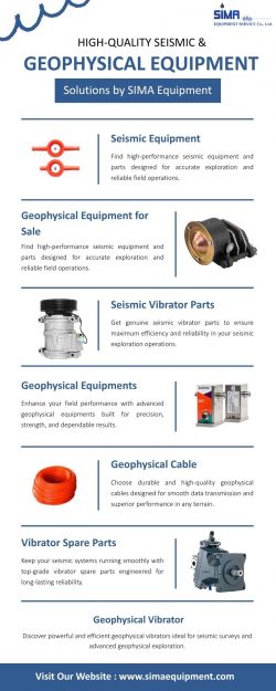 Hight -quality seimic & geophysical equipment solution by sima equipment