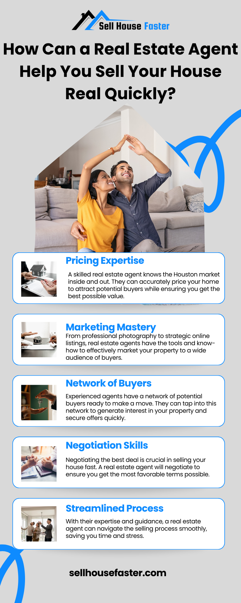 How Can a Real Estate Agent Help You Sell Your House Real Quickly?