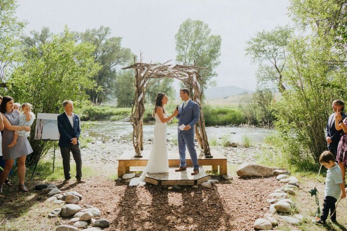 Romantic Outdoor Wedding Venue in Colorado at The Lower Glen