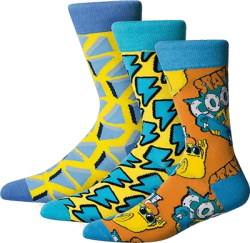 Custom crew socks with design & logo