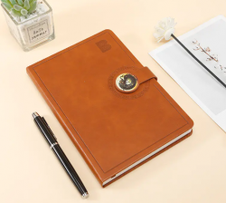 Leather-Covered Notebook’ Modern Craftsmanship