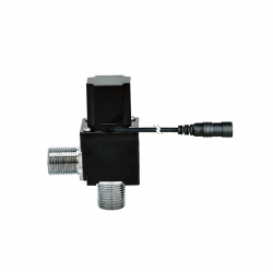 LTF-A Black 90 Degree Self-Locking Dc Induction Faucet Sanitary Ware Solenoid Valve