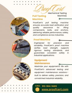 Proof Machine for Accurate Load and Strength Testing