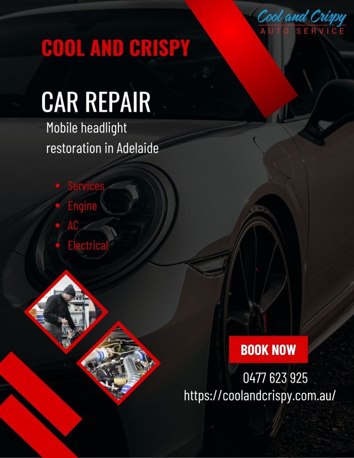 Mobile headlight restoration Adelaide
