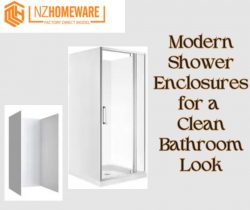 Modern Shower Enclosures for a Clean Bathroom Look