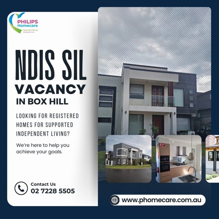 NDIS SIL Vacancy in Box Hill
