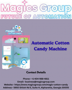 Premium Automatic Cotton Candy Machine for Sale
