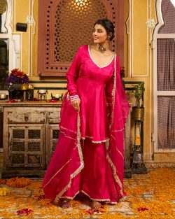 Buy Stylish Sharara Set for Wedding Online in India at Guleri
