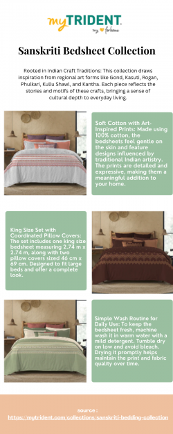 Sanskriti Bedsheet Collection