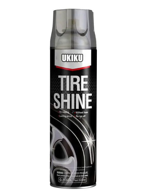 Car Tire Foam Cleaning Tire Shine Aerosol