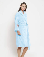 Shop Soft Microfiber Bathrobe Online in India