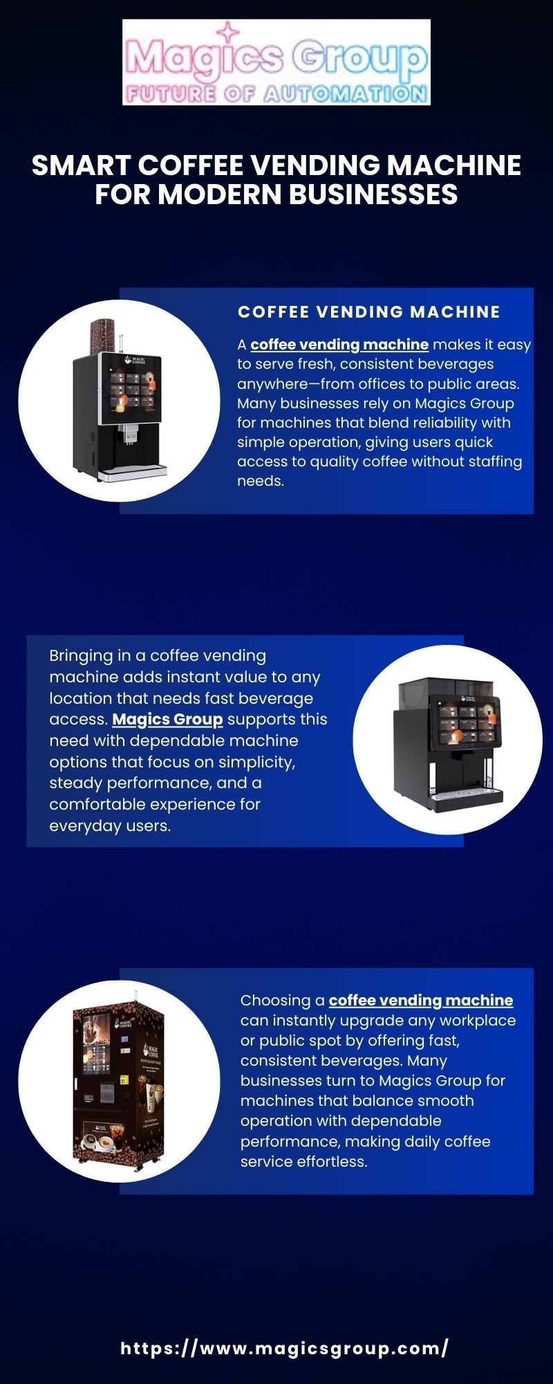 Smart Coffee Vending Machine for Modern Businesses