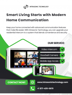 Simplify Home Life with Smart Intercom Systems